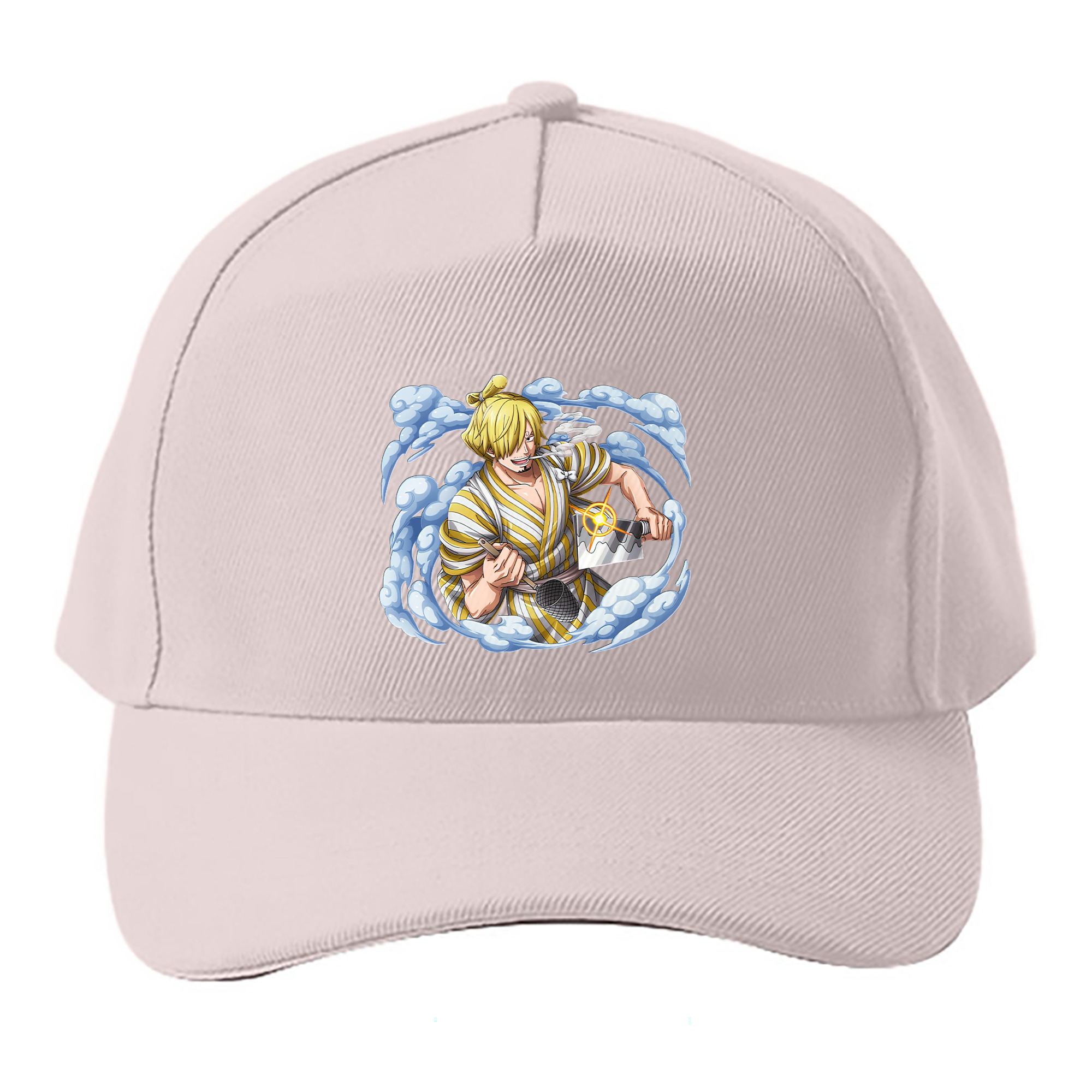 （画像用） ワンピース サンジ ONE PIECE Sanji ベースボールキャップ 綿100％ 男女兼用 帽子 スポーツ